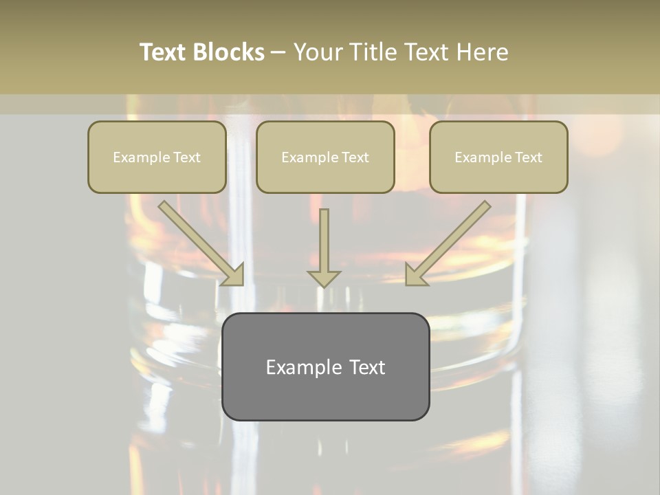 Nobody Yellow Liquid PowerPoint Template