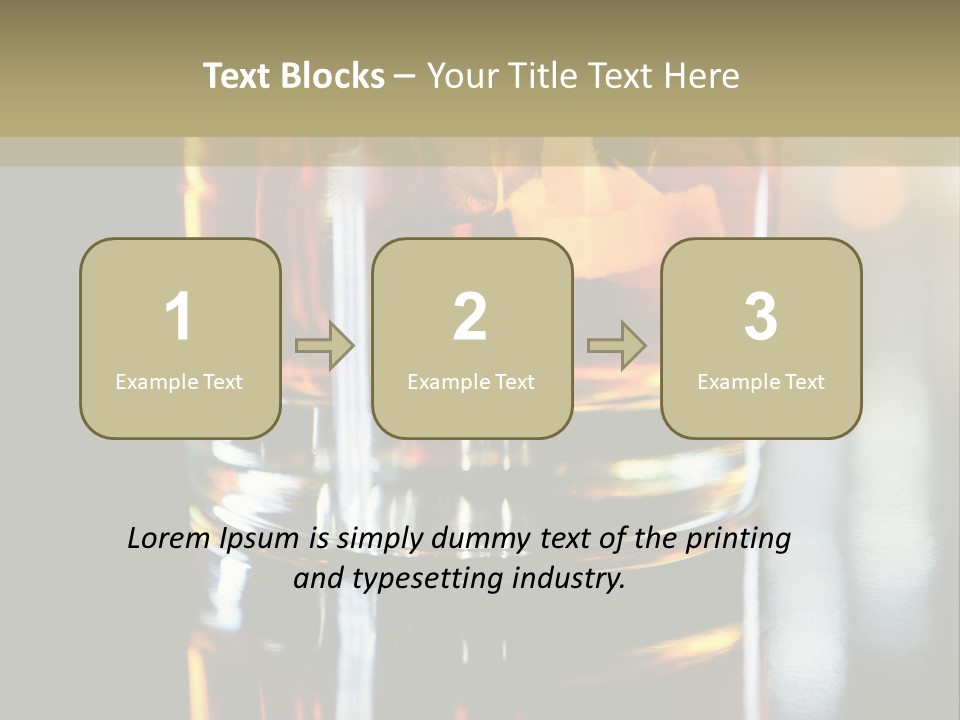 Nobody Yellow Liquid PowerPoint Template