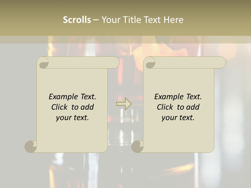 Nobody Yellow Liquid PowerPoint Template