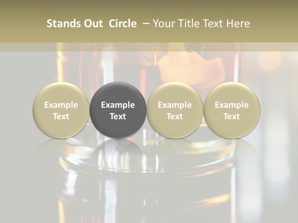 Nobody Yellow Liquid PowerPoint Template