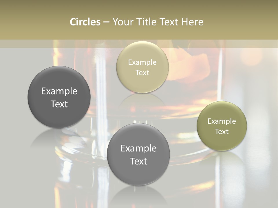 Nobody Yellow Liquid PowerPoint Template