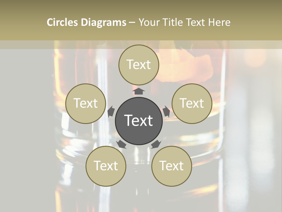 Nobody Yellow Liquid PowerPoint Template