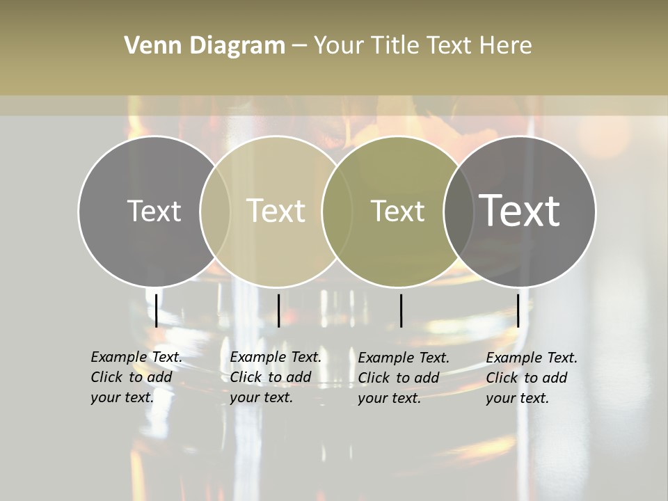Nobody Yellow Liquid PowerPoint Template