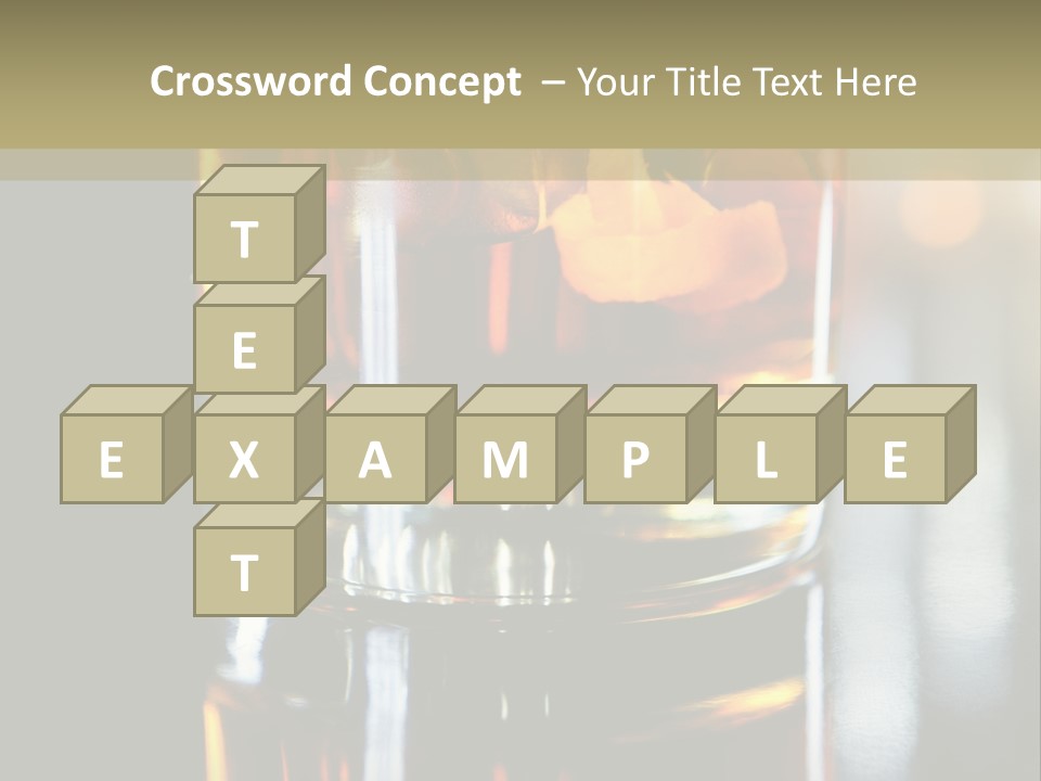 Nobody Yellow Liquid PowerPoint Template