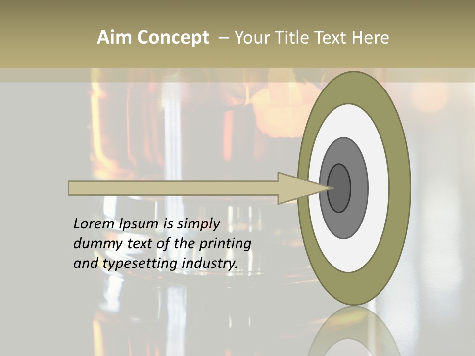 Nobody Yellow Liquid PowerPoint Template