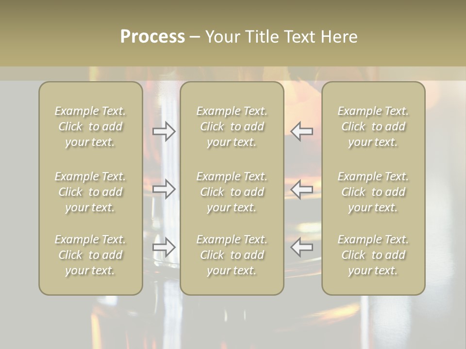Nobody Yellow Liquid PowerPoint Template