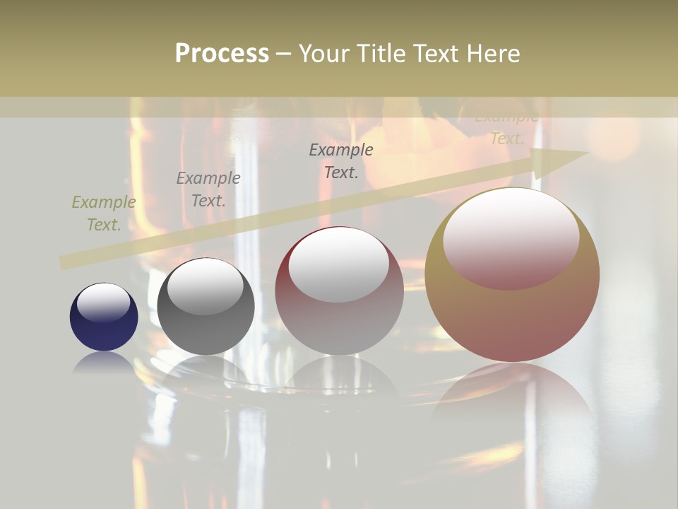 Nobody Yellow Liquid PowerPoint Template