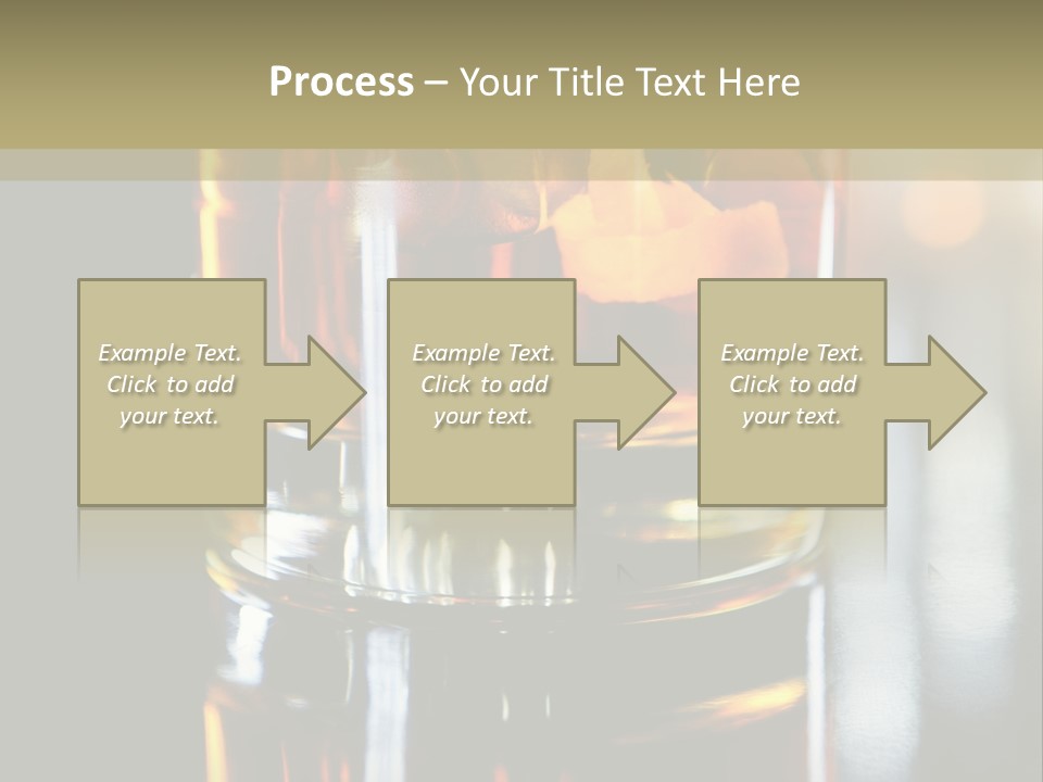 Nobody Yellow Liquid PowerPoint Template