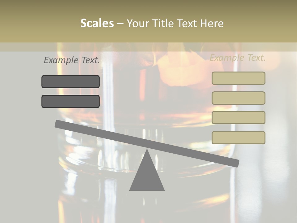 Nobody Yellow Liquid PowerPoint Template