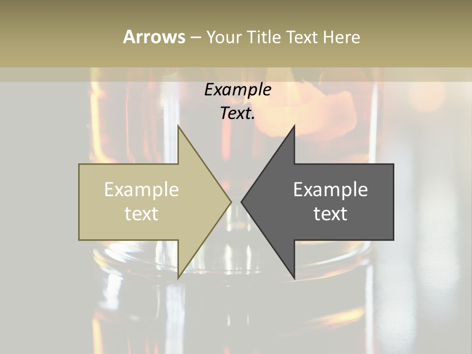 Nobody Yellow Liquid PowerPoint Template