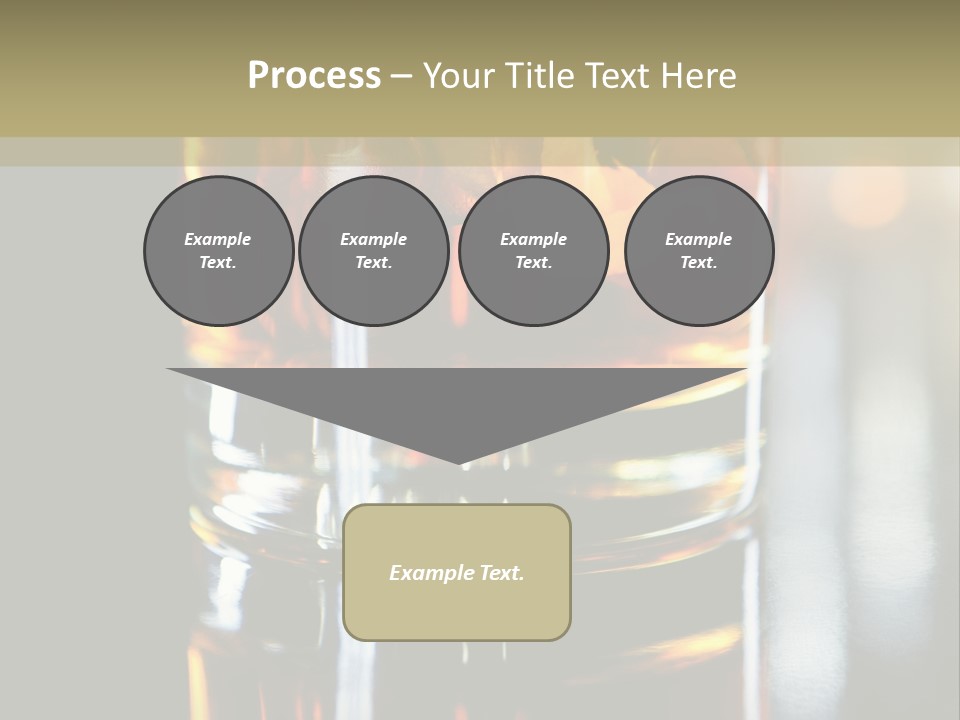 Nobody Yellow Liquid PowerPoint Template