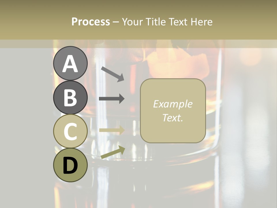 Nobody Yellow Liquid PowerPoint Template