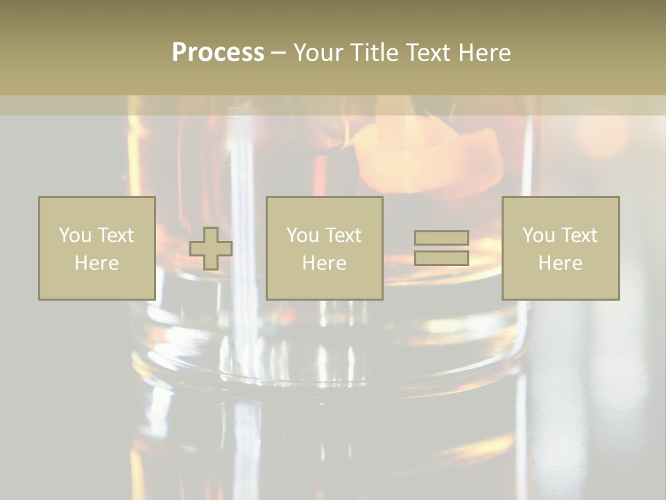 Nobody Yellow Liquid PowerPoint Template