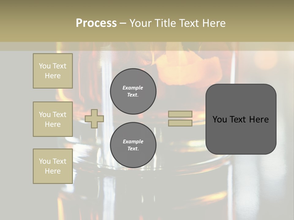 Nobody Yellow Liquid PowerPoint Template