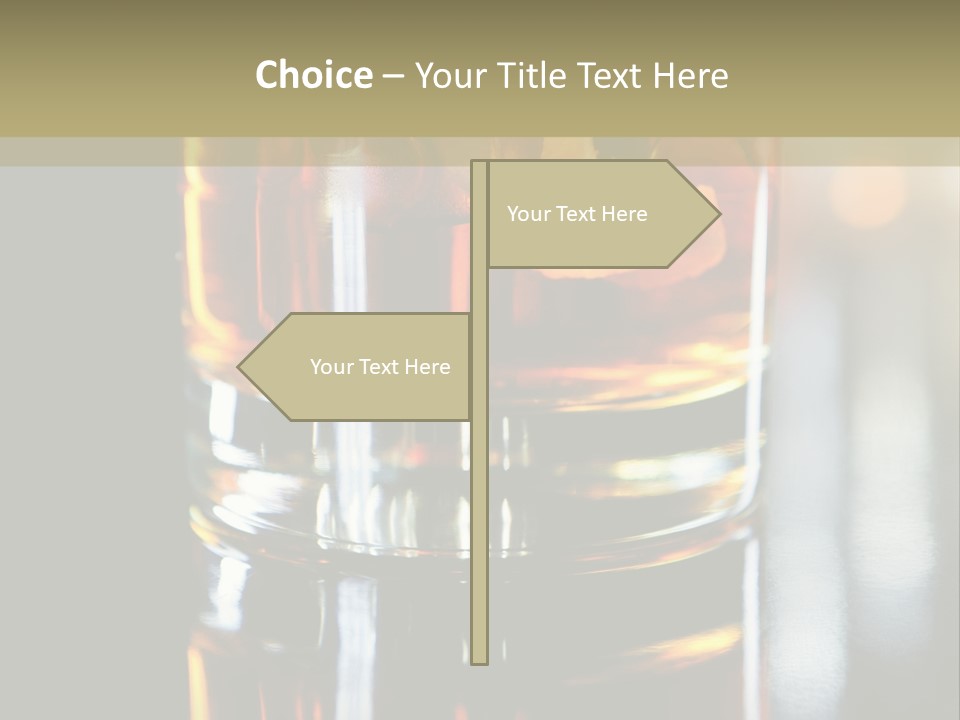 Nobody Yellow Liquid PowerPoint Template