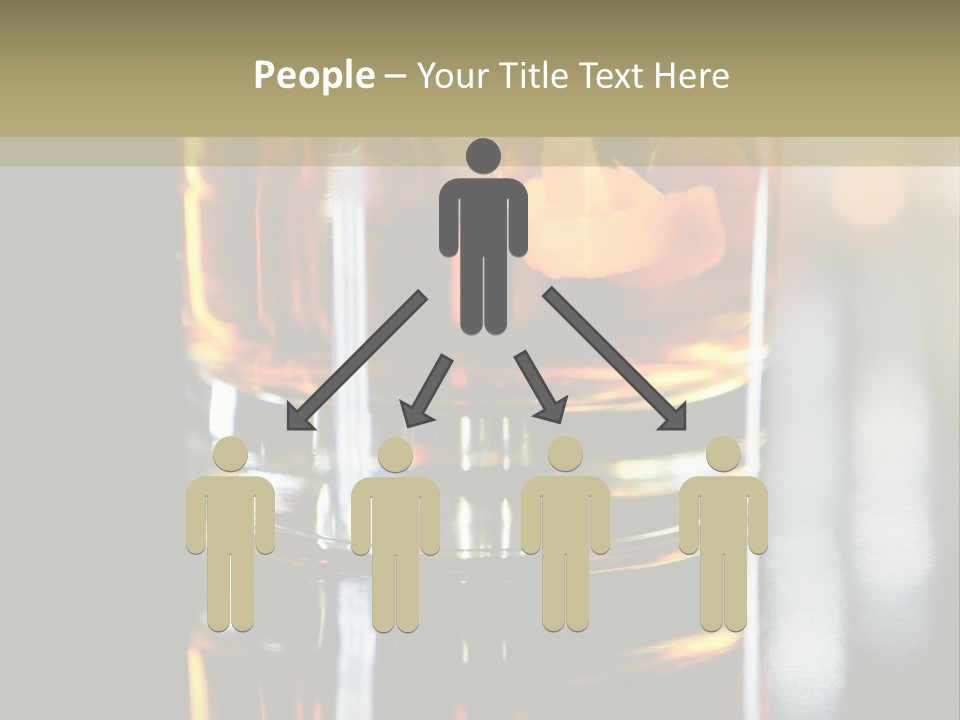 Nobody Yellow Liquid PowerPoint Template