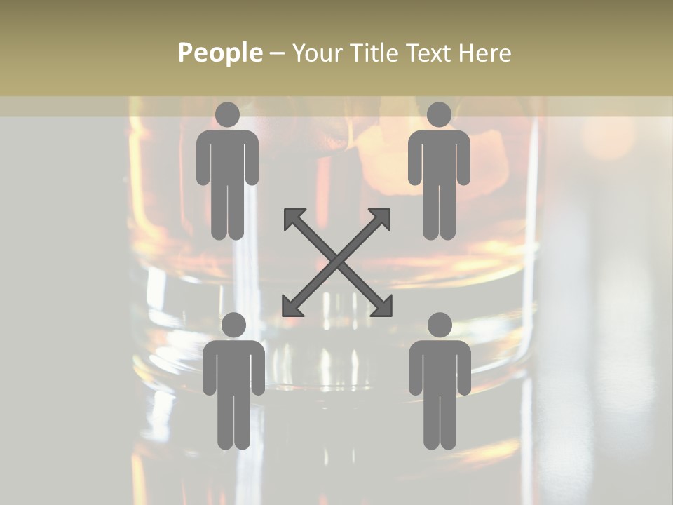 Nobody Yellow Liquid PowerPoint Template