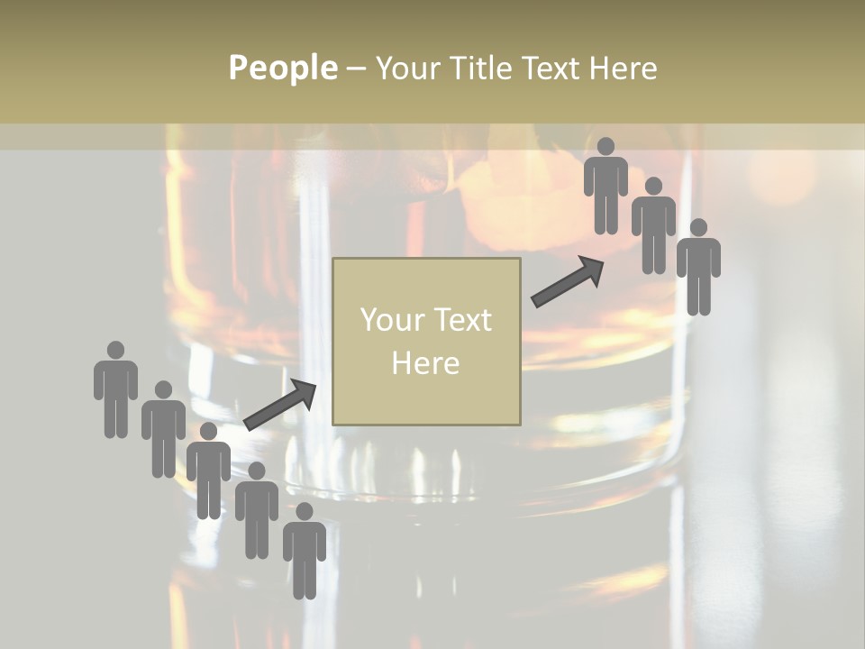 Nobody Yellow Liquid PowerPoint Template