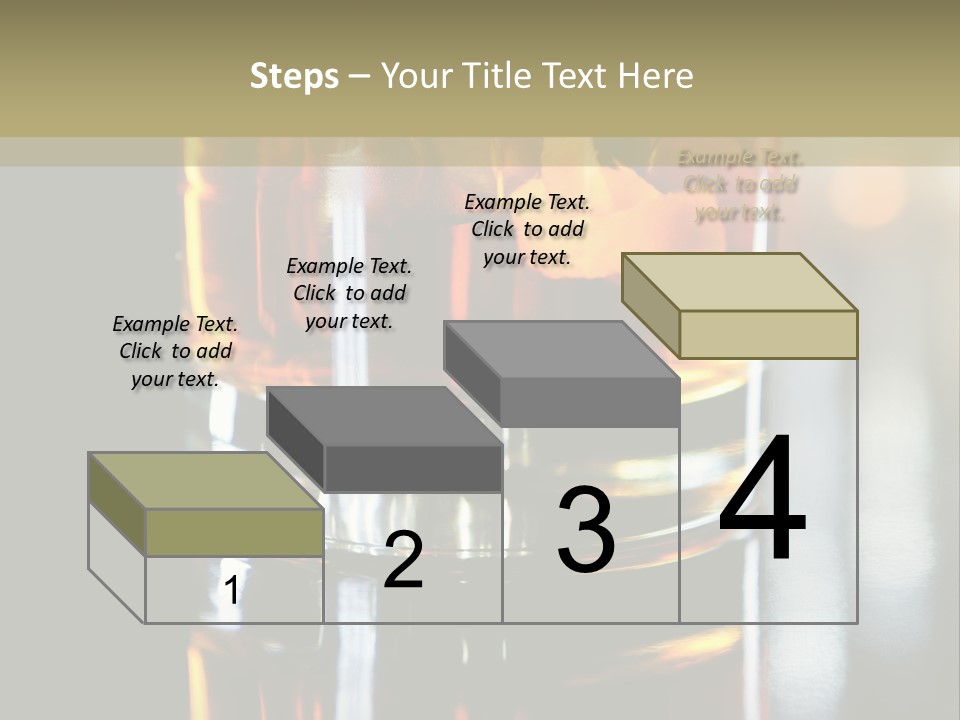 Nobody Yellow Liquid PowerPoint Template