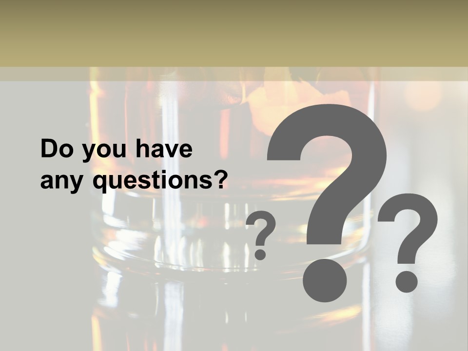 Nobody Yellow Liquid PowerPoint Template