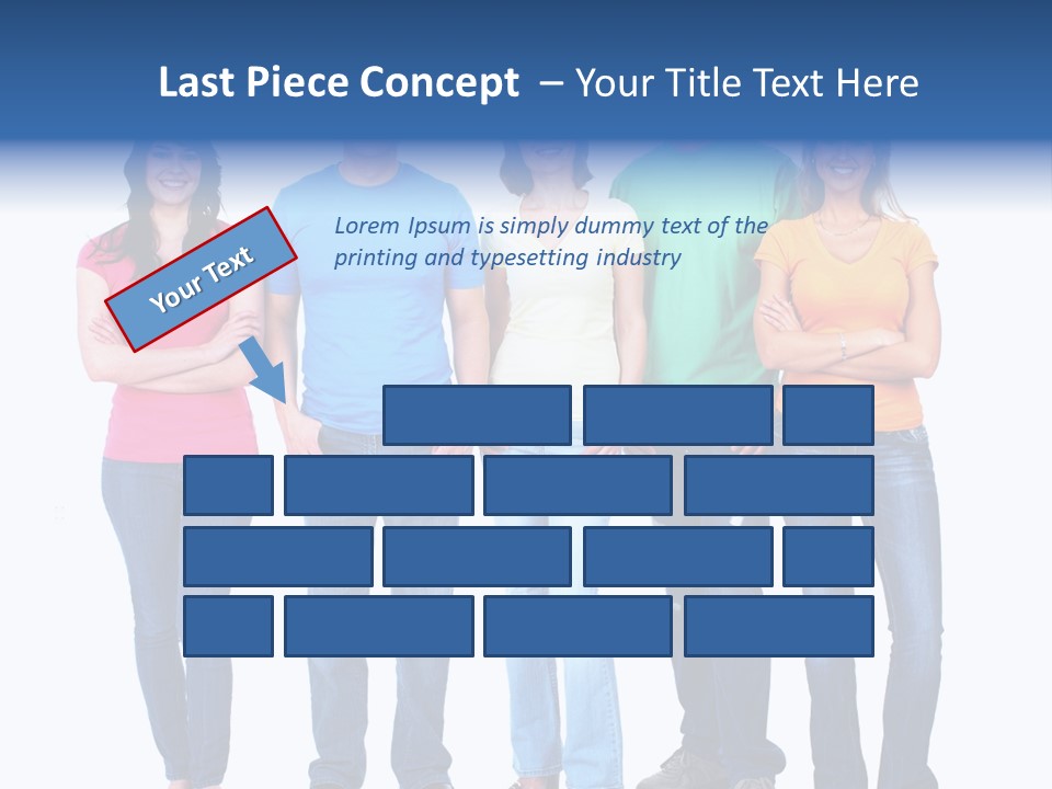 White Isolate Fashion PowerPoint Template