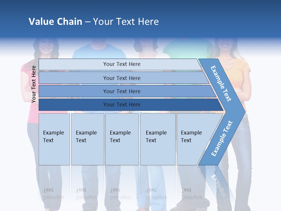 White Isolate Fashion PowerPoint Template