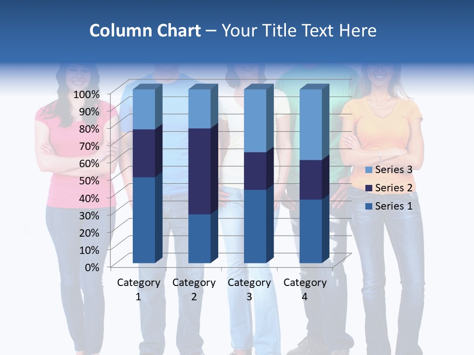 White Isolate Fashion PowerPoint Template