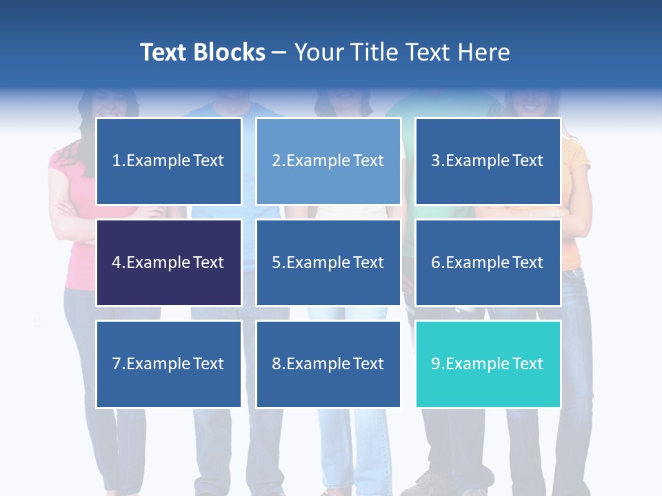 White Isolate Fashion PowerPoint Template