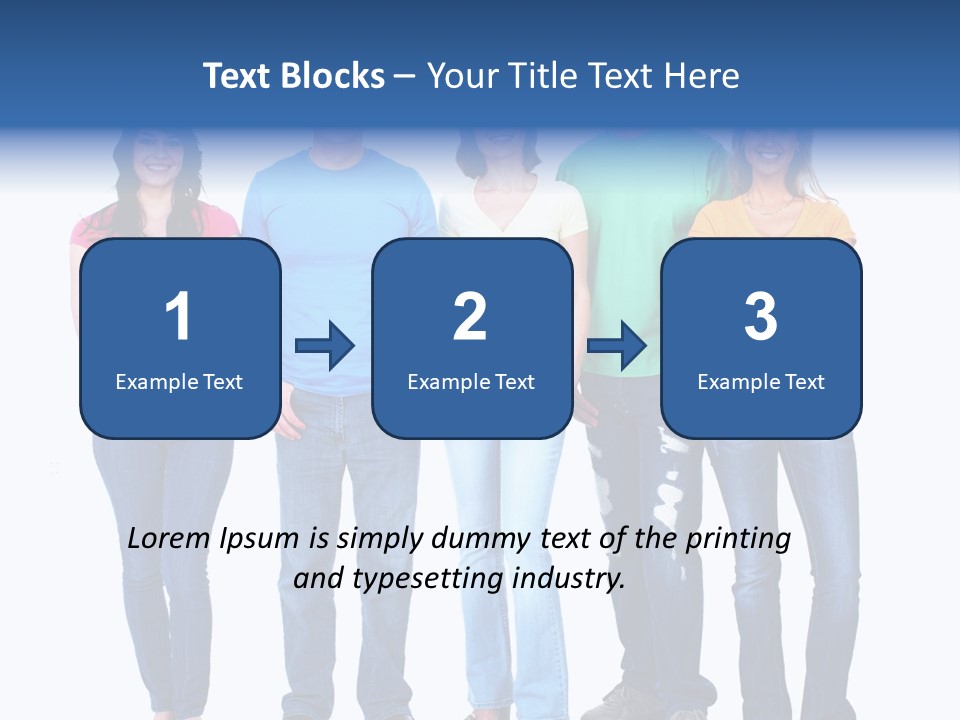 White Isolate Fashion PowerPoint Template