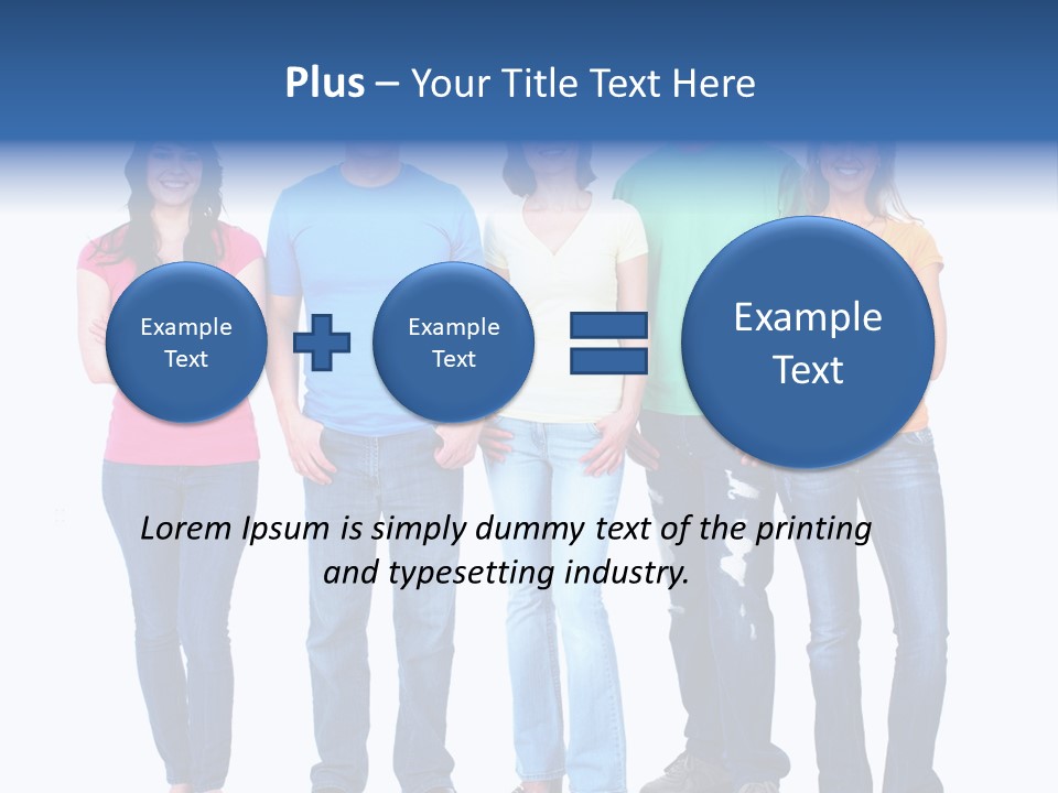 White Isolate Fashion PowerPoint Template