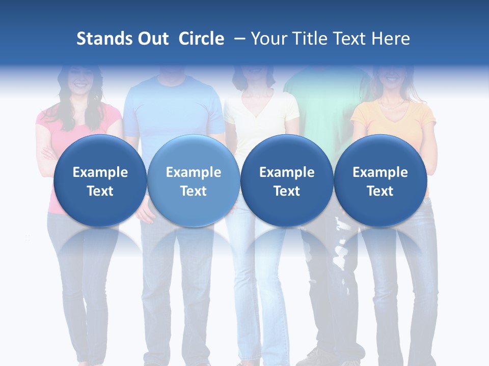 White Isolate Fashion PowerPoint Template