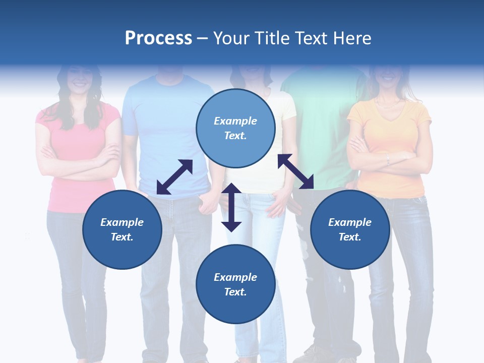 White Isolate Fashion PowerPoint Template