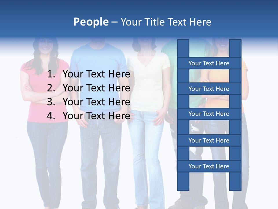 White Isolate Fashion PowerPoint Template