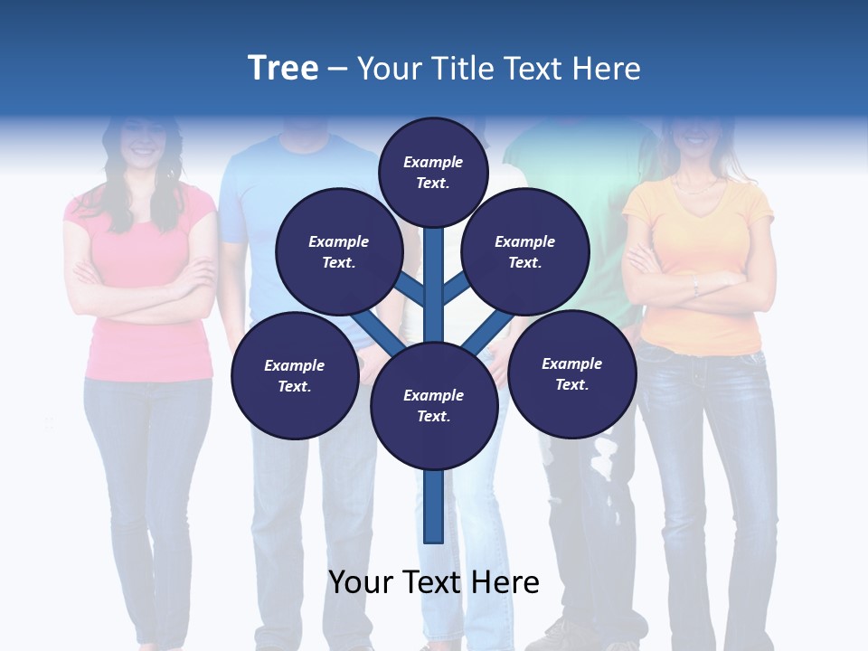 White Isolate Fashion PowerPoint Template