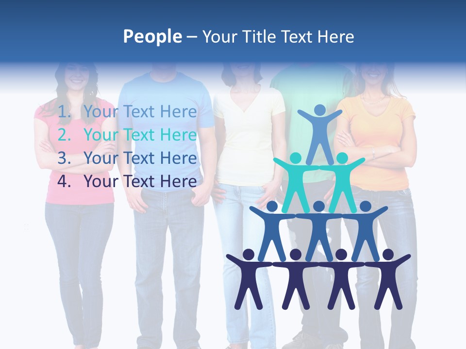 White Isolate Fashion PowerPoint Template