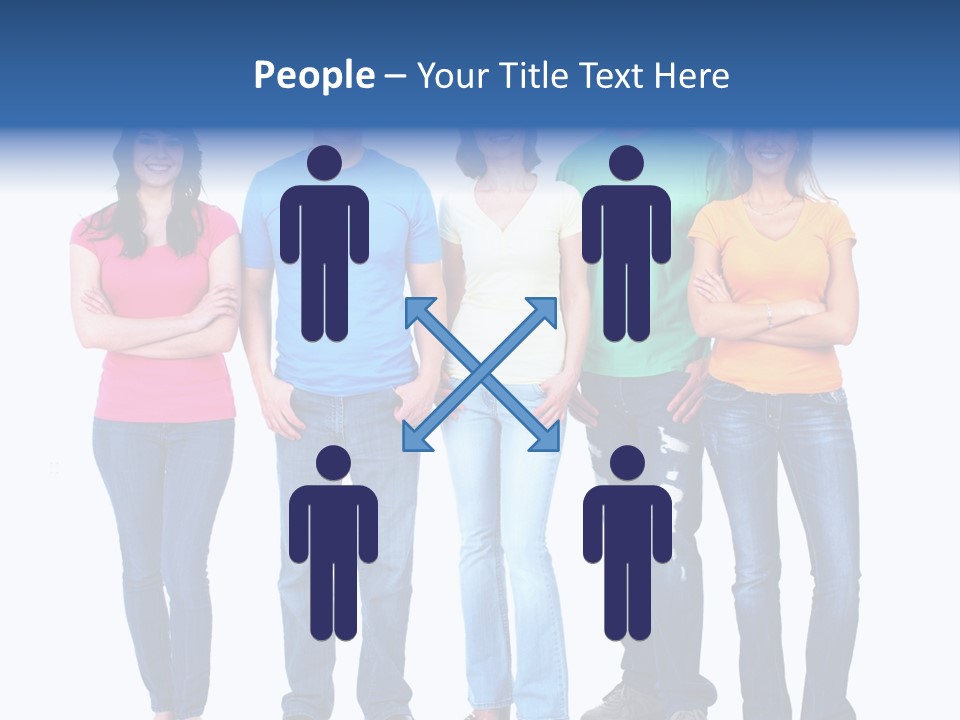 White Isolate Fashion PowerPoint Template