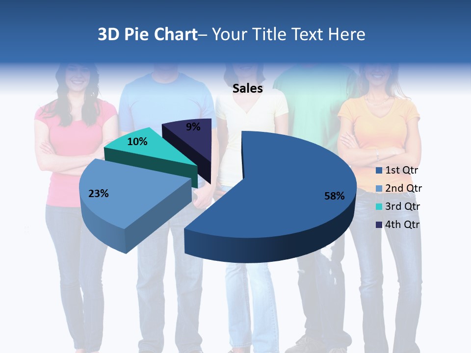 White Isolate Fashion PowerPoint Template
