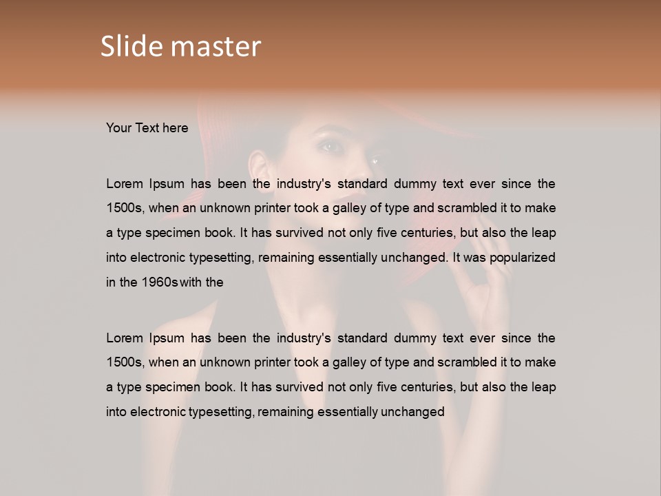 Elegant Braid View PowerPoint Template