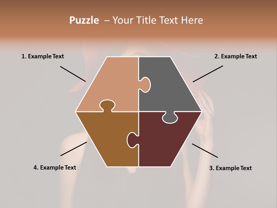Elegant Braid View PowerPoint Template