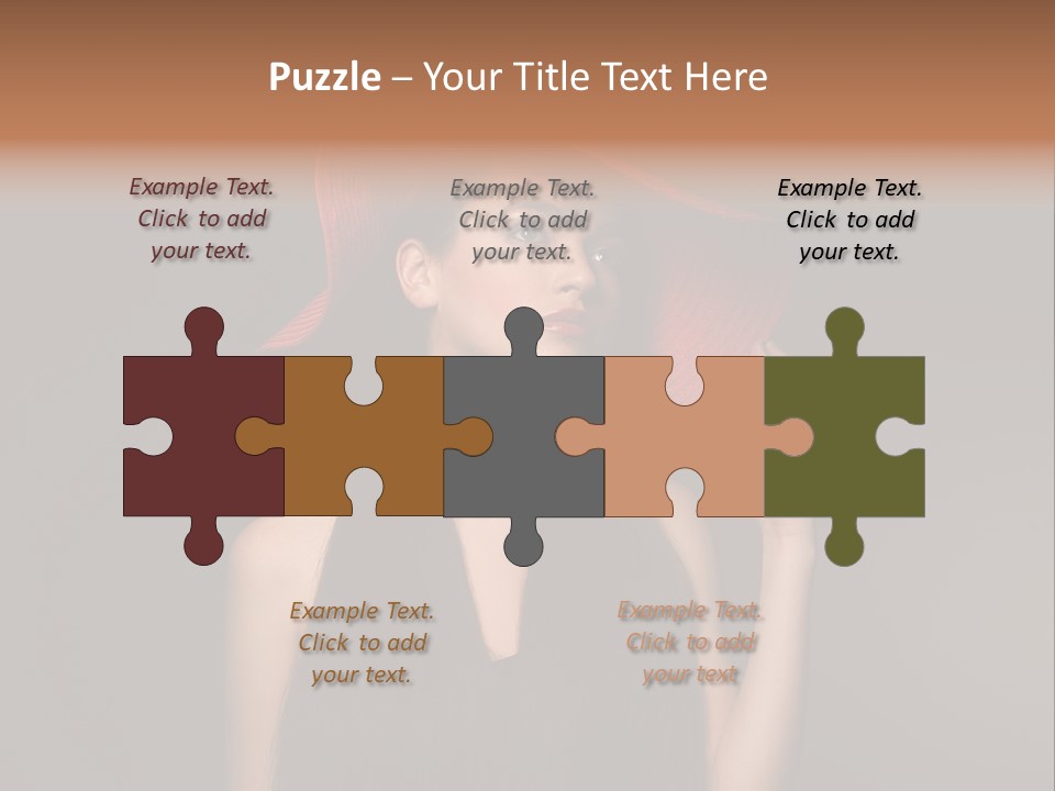 Elegant Braid View PowerPoint Template