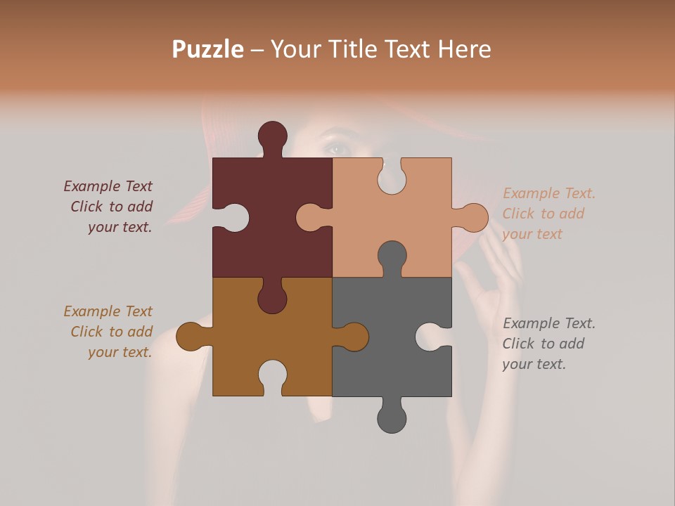 Elegant Braid View PowerPoint Template