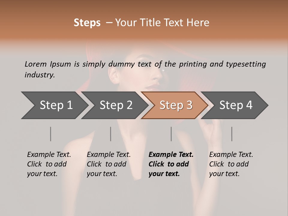 Elegant Braid View PowerPoint Template