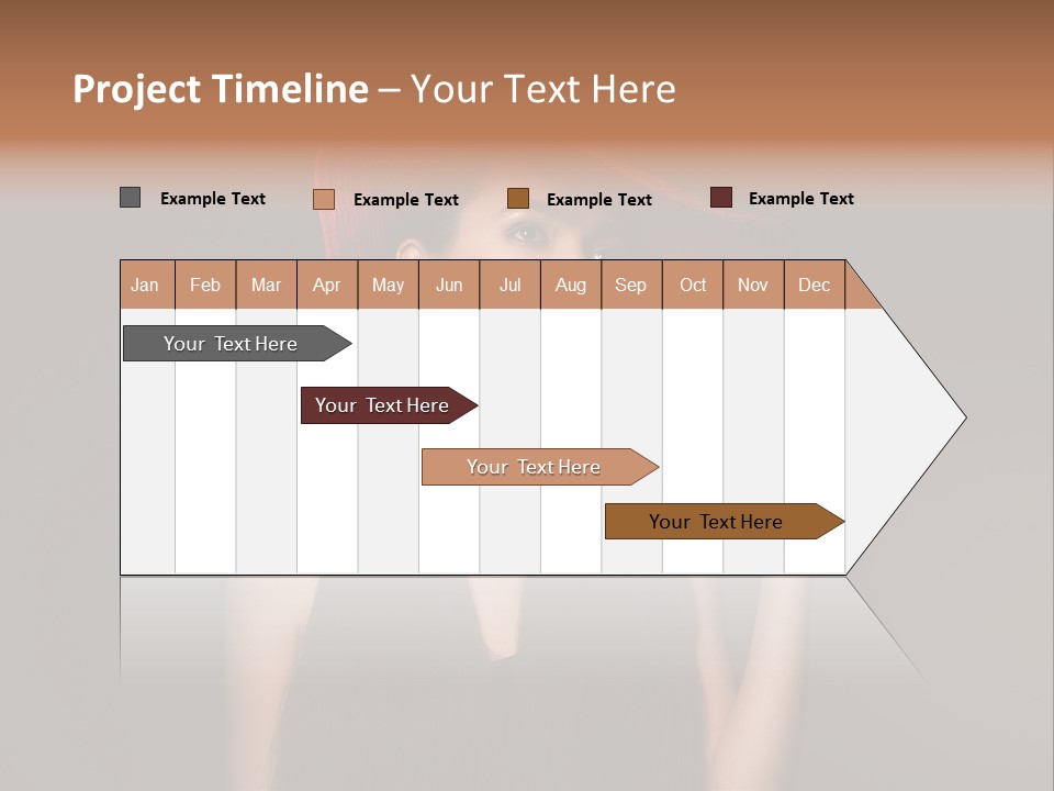 Elegant Braid View PowerPoint Template