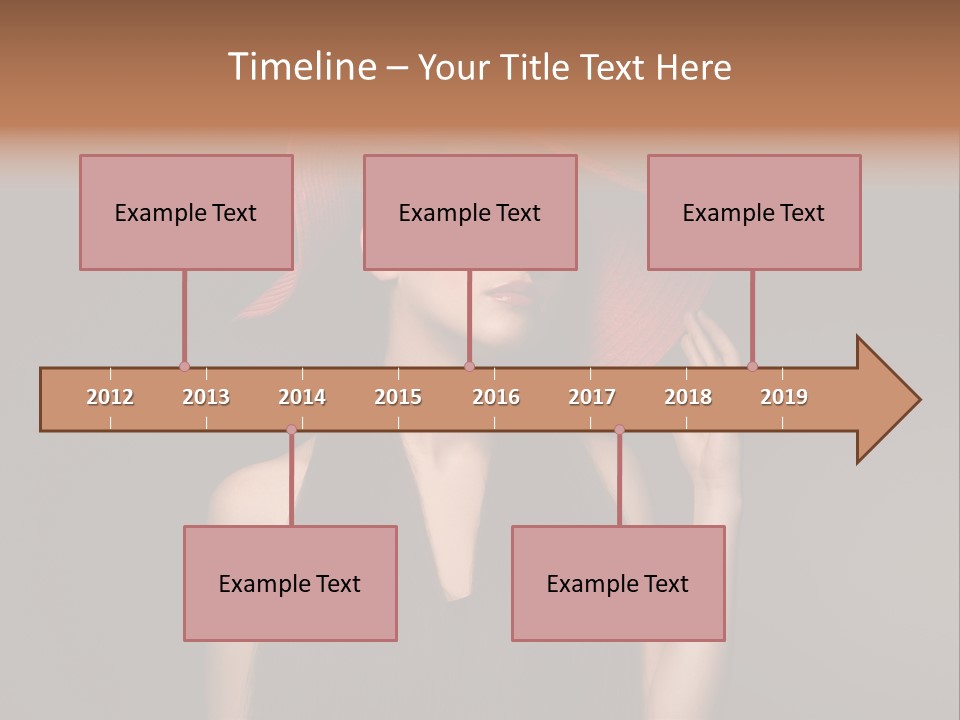 Elegant Braid View PowerPoint Template