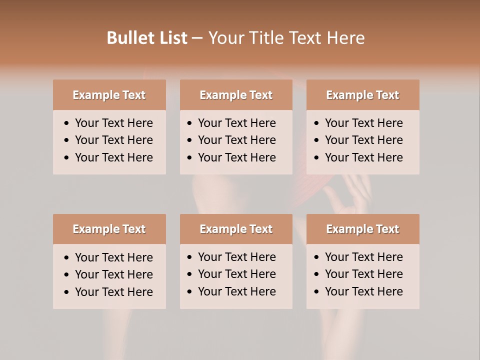 Elegant Braid View PowerPoint Template