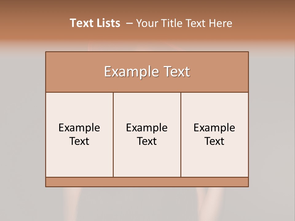Elegant Braid View PowerPoint Template