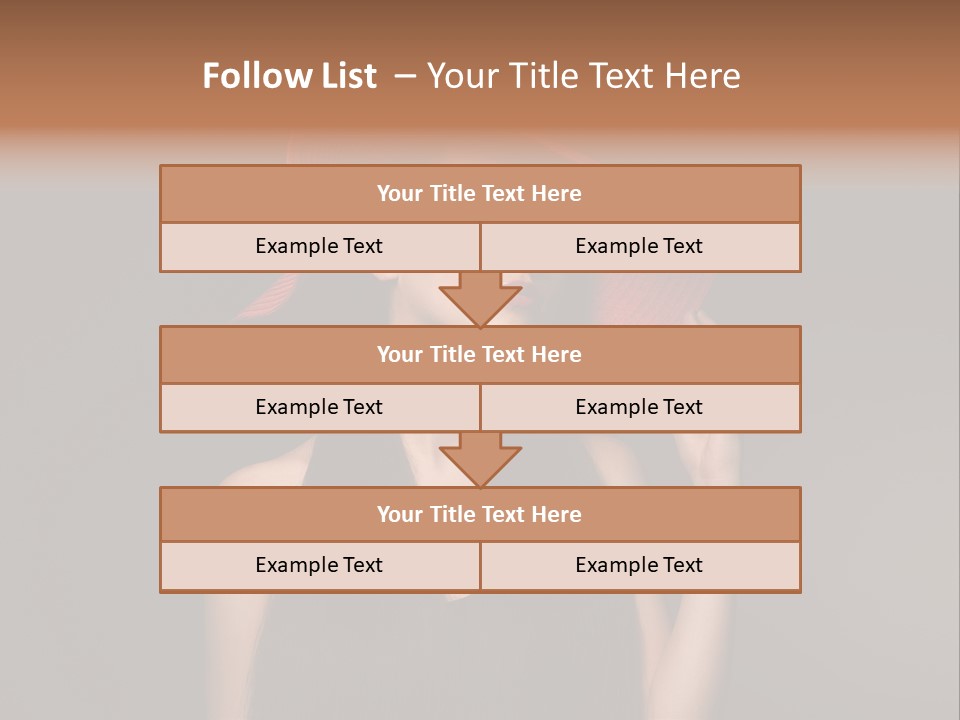 Elegant Braid View PowerPoint Template