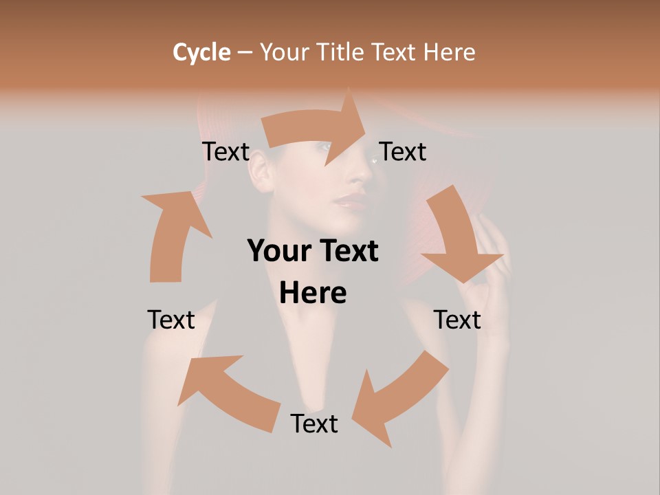 Elegant Braid View PowerPoint Template