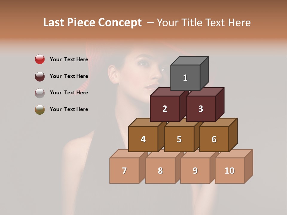 Elegant Braid View PowerPoint Template