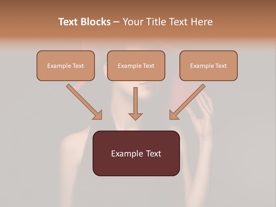 Elegant Braid View PowerPoint Template